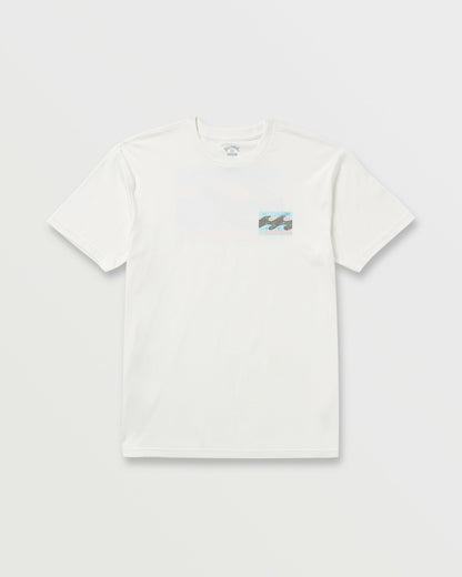 Crayon Wave Premium Tee - Off White | Billabong