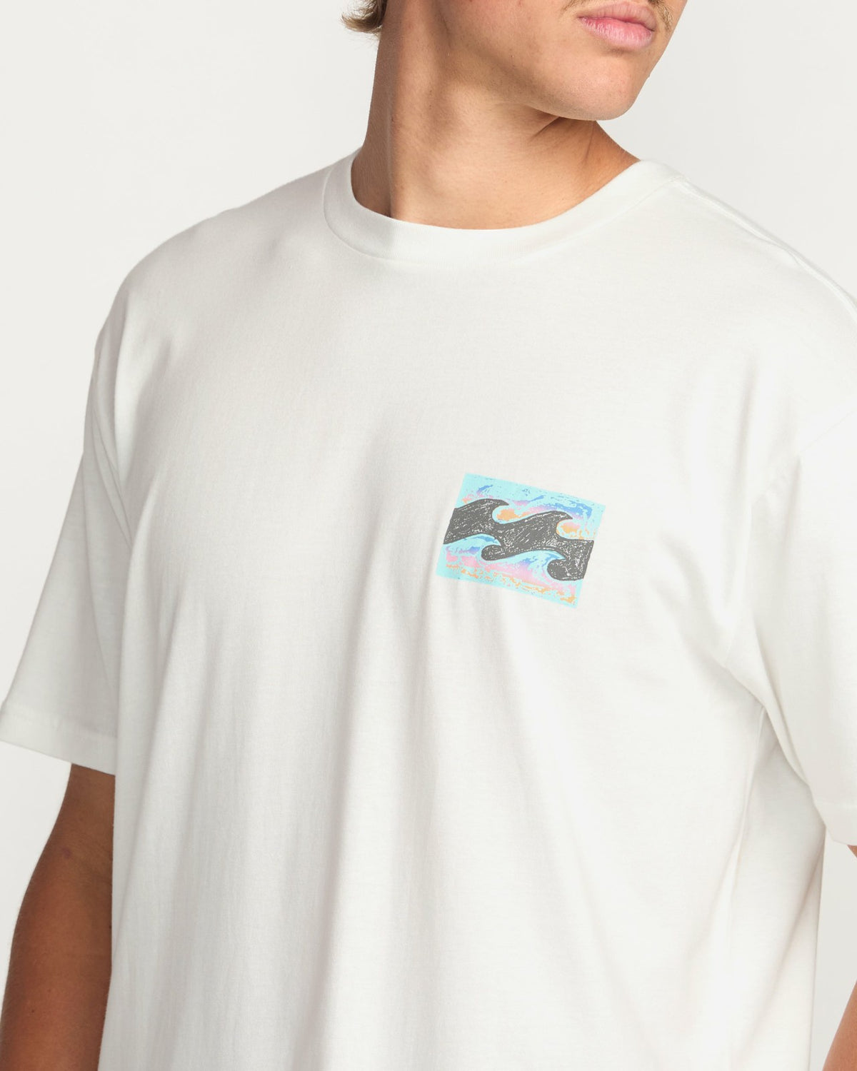 Crayon Wave Premium Tee - Off White | Billabong