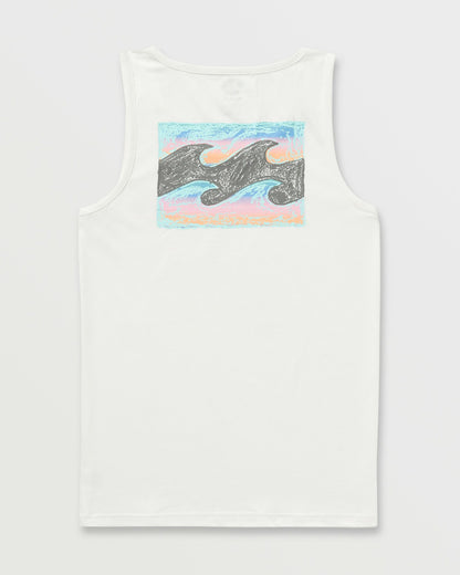 Crayon Wave Premium Tank - Off White | Billabong