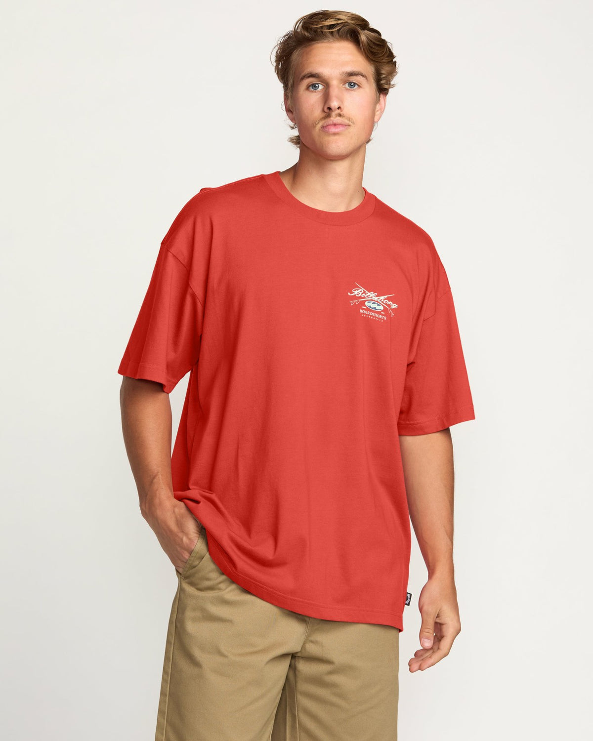 Crossboards OG Tee - Burnt Red | Billabong
