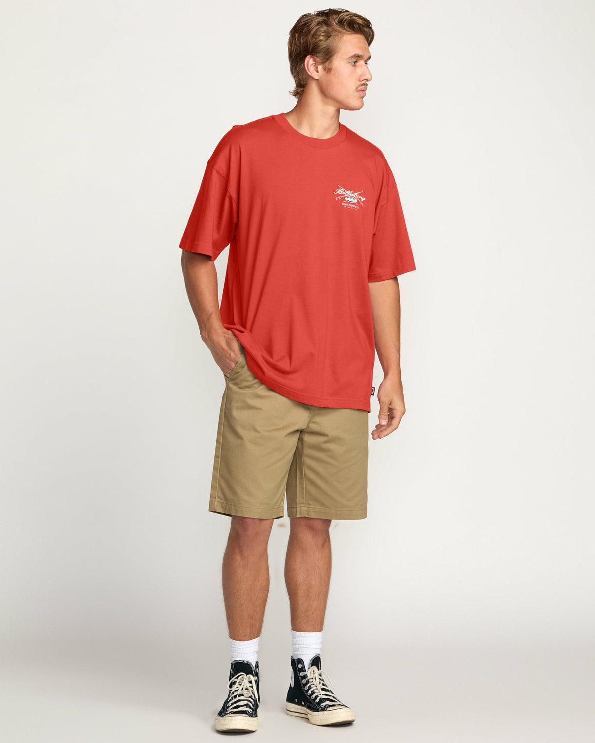 Crossboards OG Tee - Burnt Red | Billabong