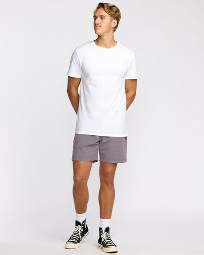 Crossfire Submersible 17" Hybrid Shorts - Purple Ash | Billabong