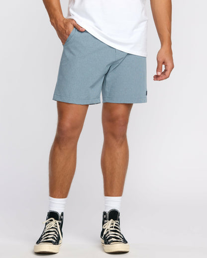 Crossfire Submersible 17" Hybrid Shorts - Slate Blue | Billabong