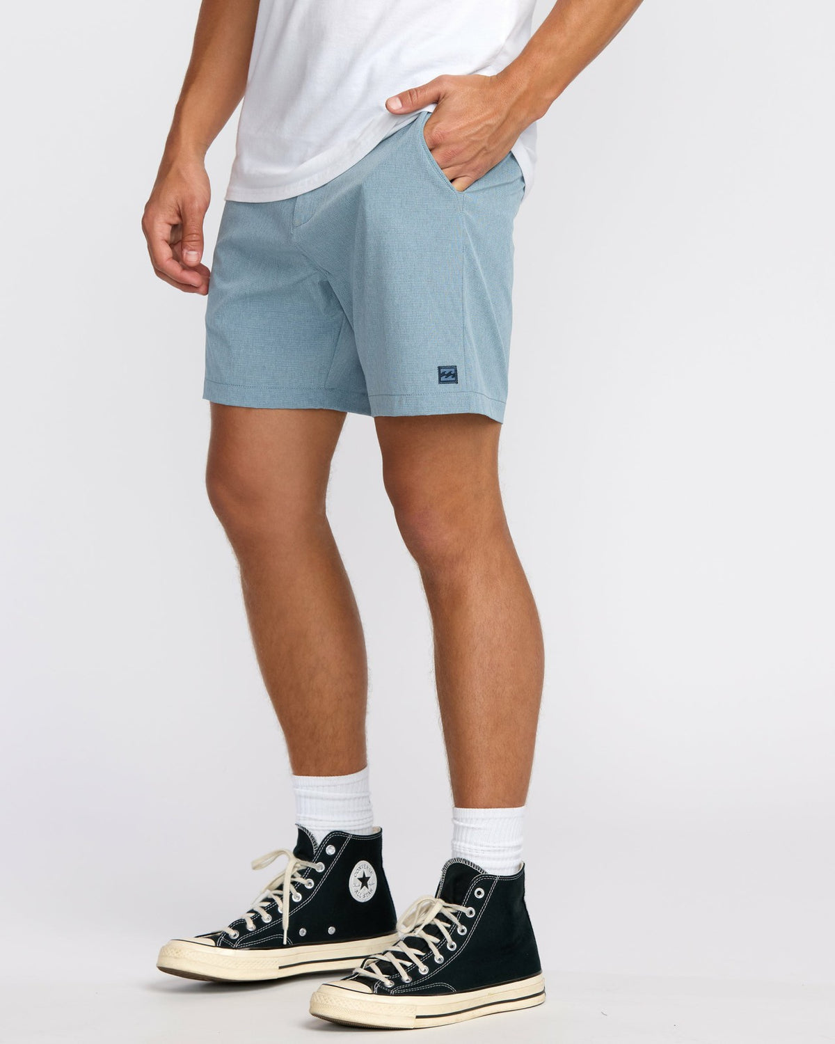 Crossfire Submersible 17" Hybrid Shorts - Slate Blue | Billabong