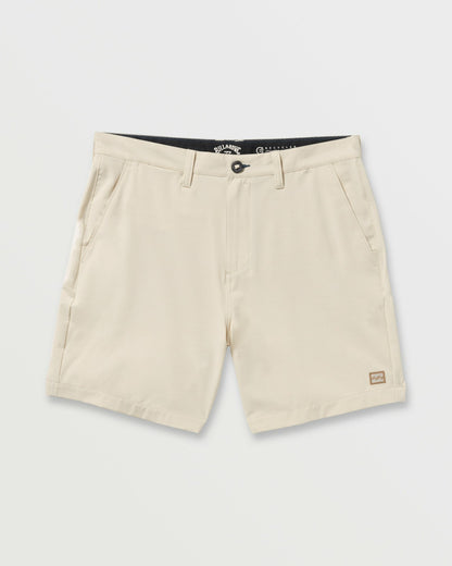 Crossfire Submersible 17" Hybrid Shorts - Sand | Billabong