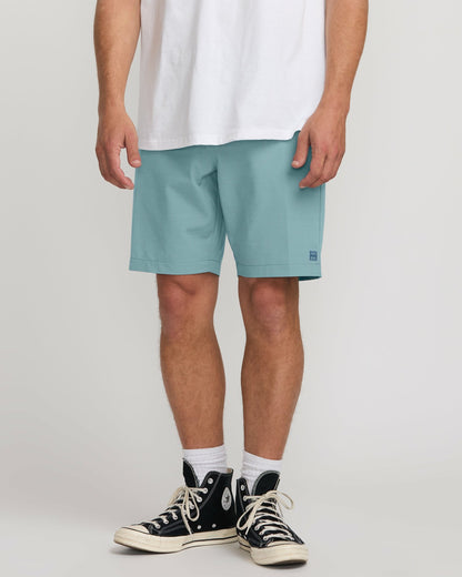 Crossfire Submersible 19" Hybrid Shorts - Glacier Blue | Billabong