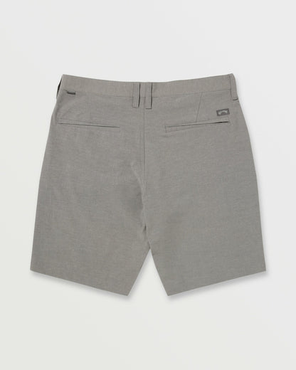 Crossfire Submersible 19" Hybrid Shorts - Gray | Billabong