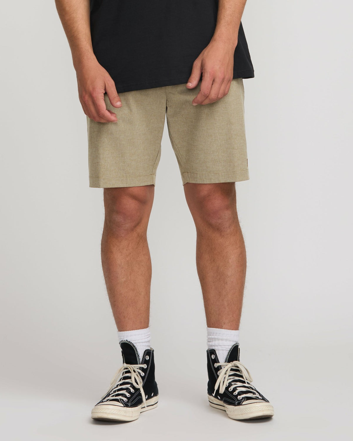 Crossfire Submersible 19" Hybrid Shorts - Khaki | Billabong