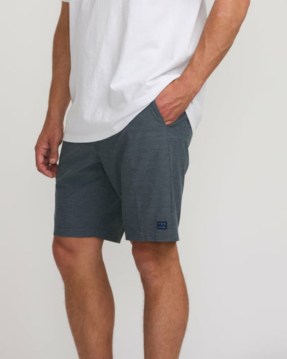 Crossfire Submersible 19" Hybrid Shorts - Navy | Billabong