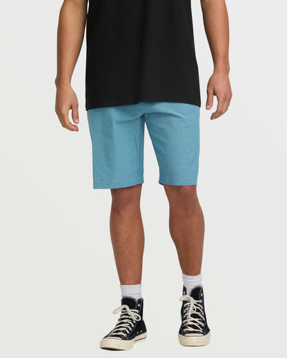 Crossfire Submersible 21" Hybrid Shorts - Glacier Blue | Billabong