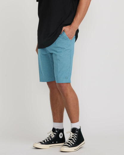Crossfire Submersible 21" Hybrid Shorts - Glacier Blue | Billabong