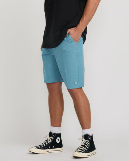 Crossfire Submersible 21" Hybrid Shorts - Glacier Blue | Billabong