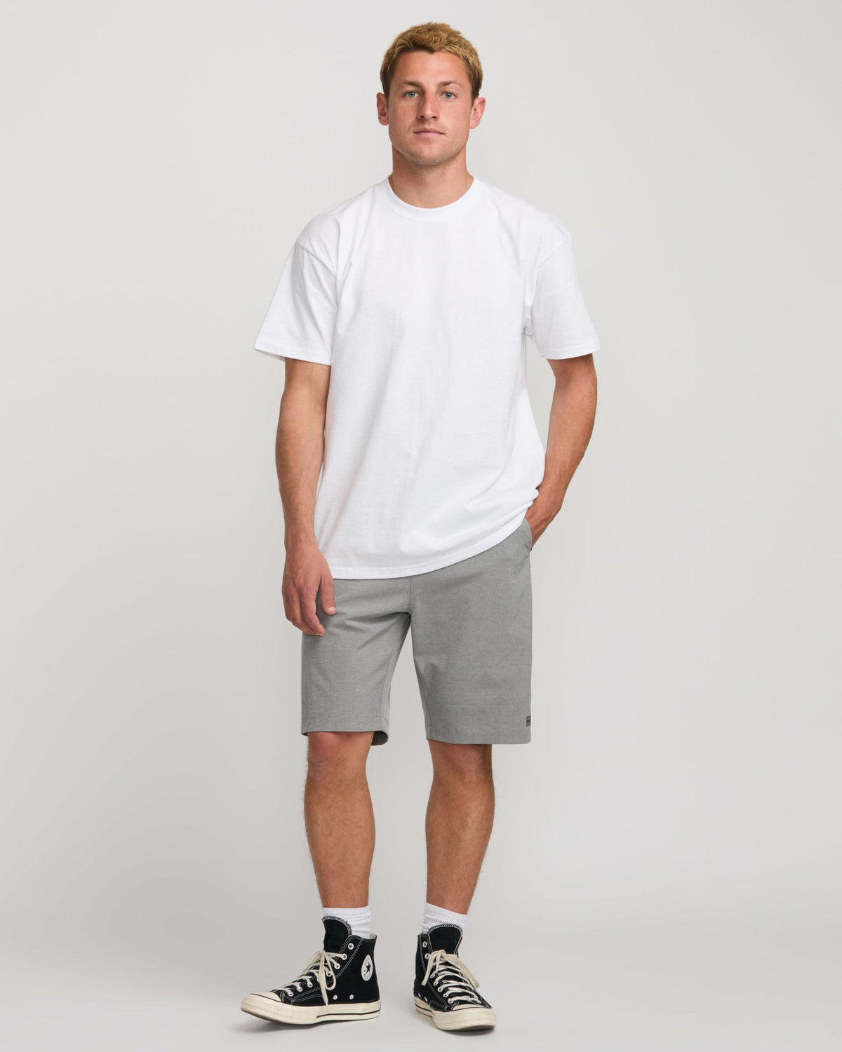 Crossfire Submersible 21" Hybrid Shorts - Gray | Billabong