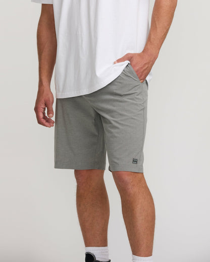 Crossfire Submersible 21" Hybrid Shorts - Gray | Billabong