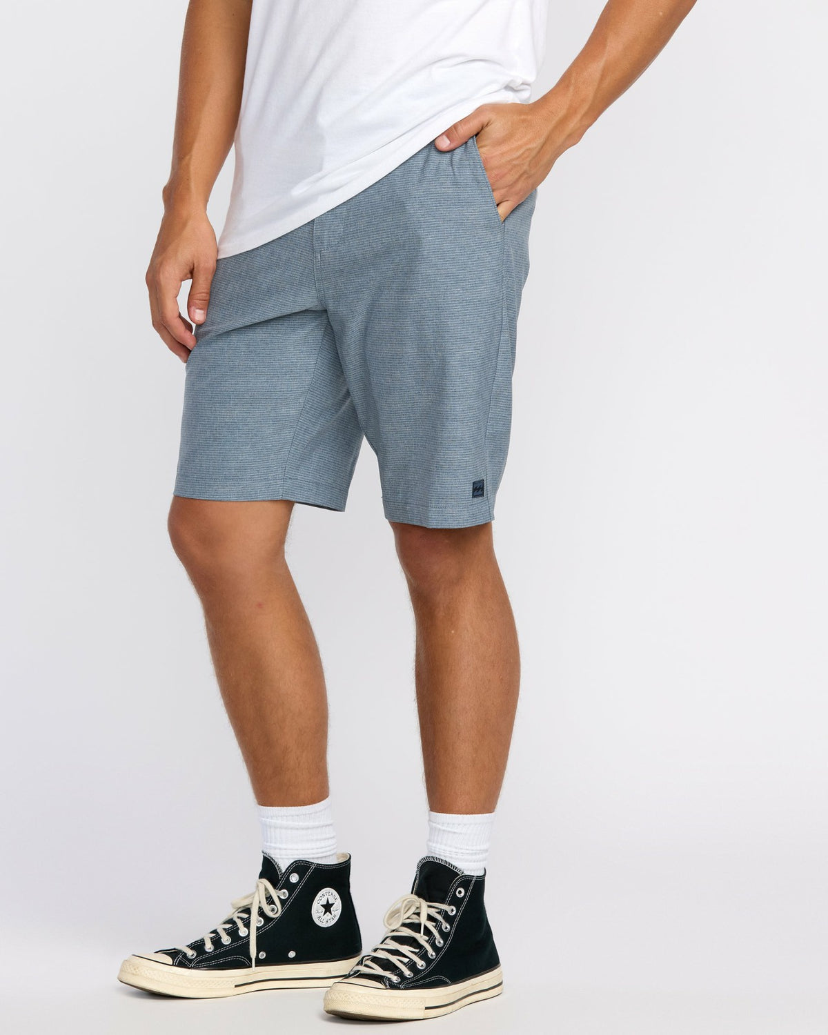 Crossfire Submersible 21" Hybrid Shorts - Slate Blue | Billabong