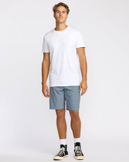 Crossfire Submersible 21" Hybrid Shorts - Slate Blue | Billabong