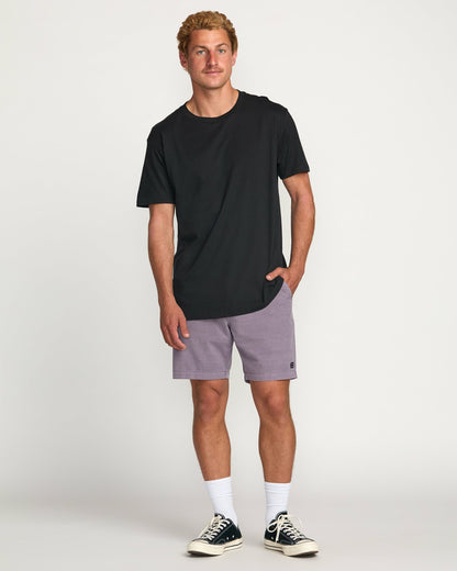 Crossfire Wave Wash Submersible 18" Hybrid Shorts - Light Purple | Billabong