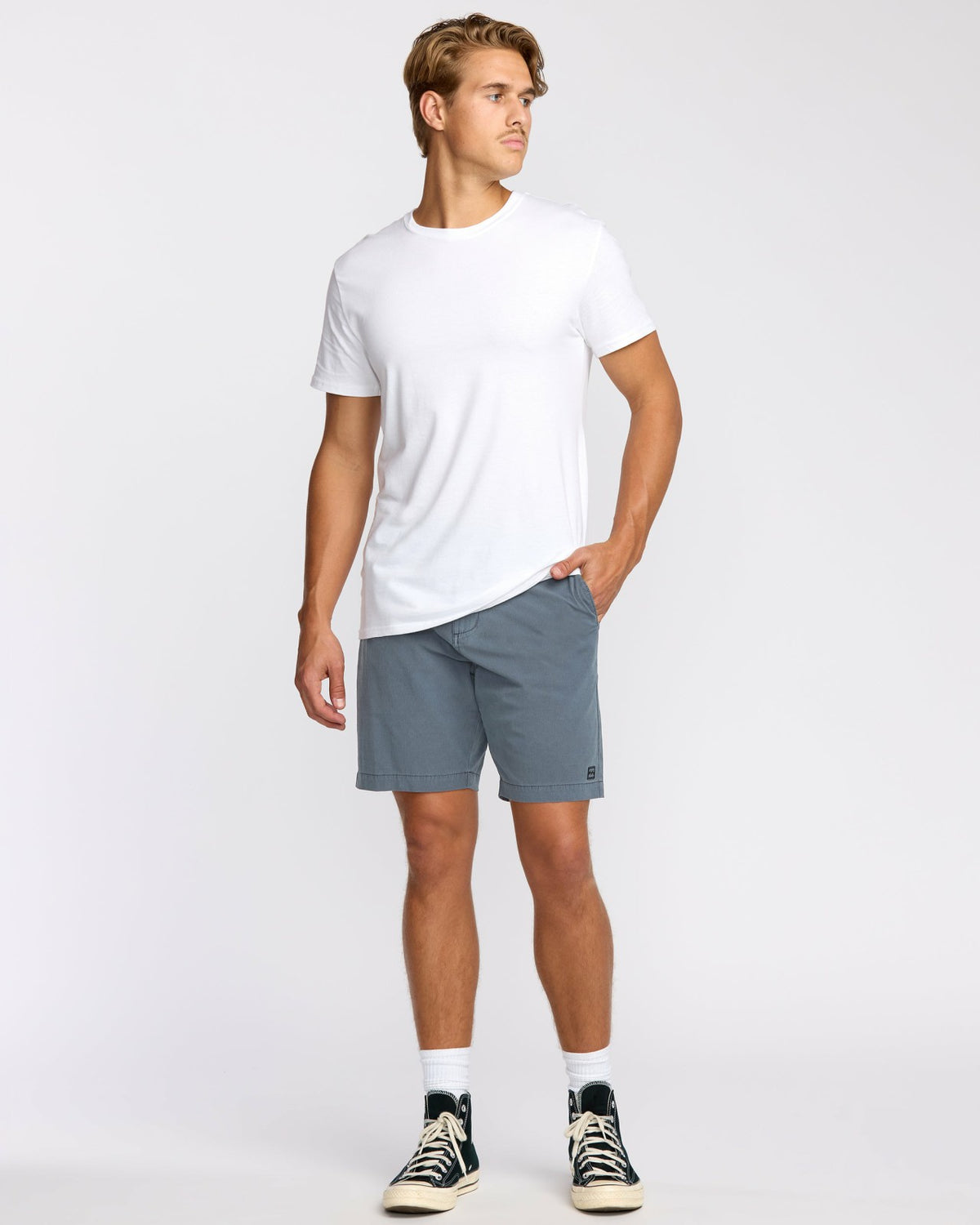 Crossfire Wave Wash Submersible 18" Hybrid Shorts - Midnight Blue | Billabong