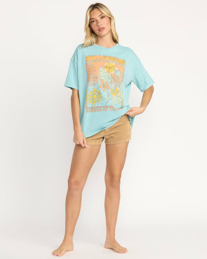 Daylight Blooms Tee - Misty Blue | Billabong