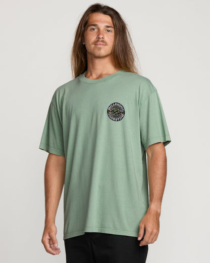 Decal Regular Wave Wash Tee - Mist Green | Billabong
