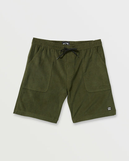 De La Cruz Submersible Hybrid Shorts - Olive | Billabong