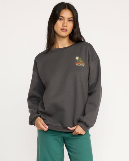 Desert Break Crewneck Sweatshirt - Off Black | Billabong