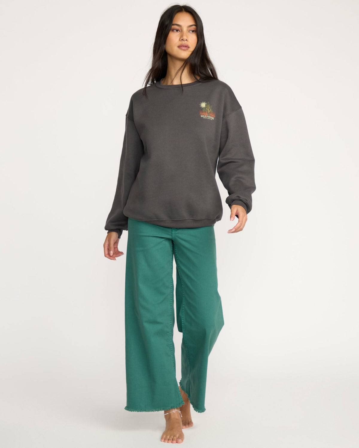 Desert Break Crewneck Sweatshirt - Off Black | Billabong