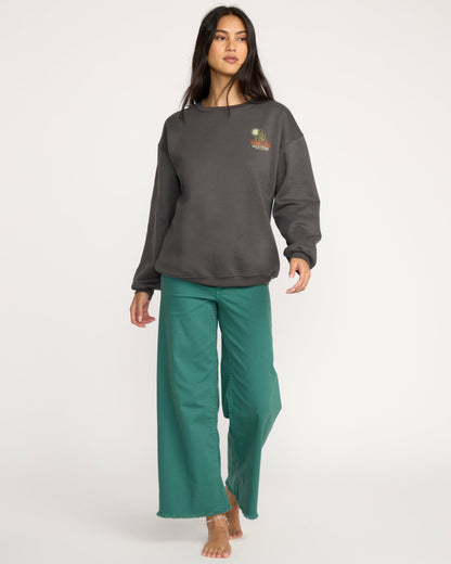 Desert Break Crewneck Sweatshirt - Off Black | Billabong
