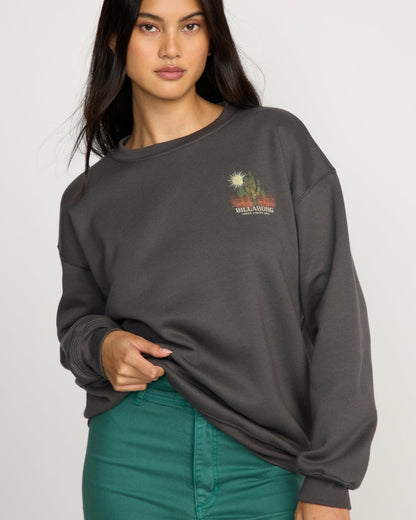 Desert Break Crewneck Sweatshirt - Off Black | Billabong