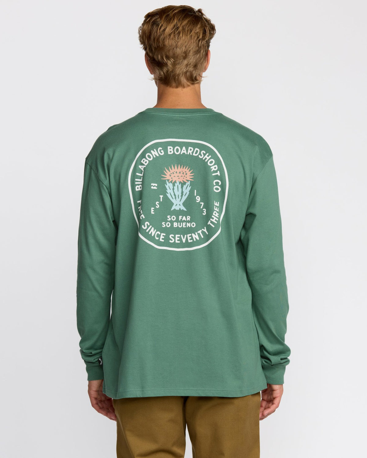 Desert Flower Regular Long Sleeve T-Shirt - Sage Green | Billabong