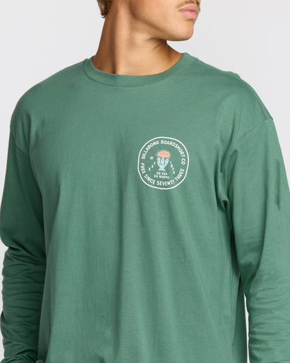 Desert Flower Regular Long Sleeve T-Shirt - Sage Green | Billabong