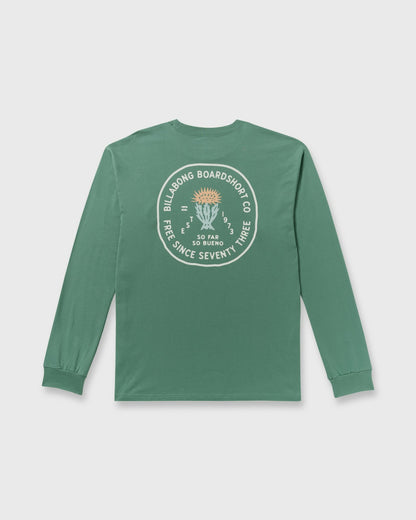 Desert Flower Regular Long Sleeve T-Shirt - Sage Green | Billabong