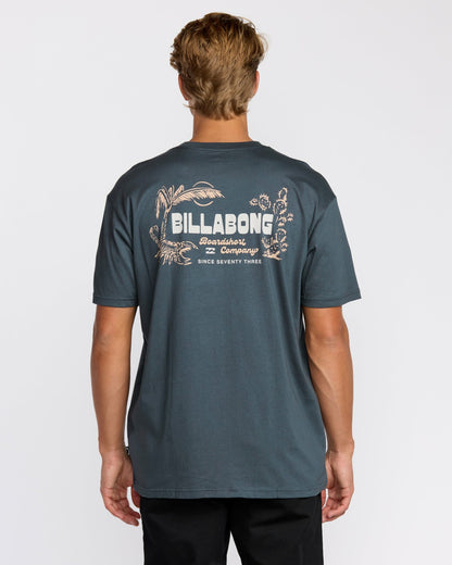 Desert Lounge Premium Short Sleeve T-Shirt - Midnight Blue | Billabong
