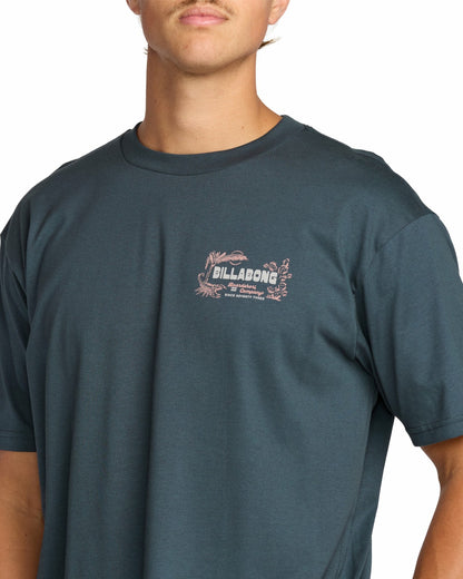 Desert Lounge Premium Short Sleeve T-Shirt - Midnight Blue | Billabong