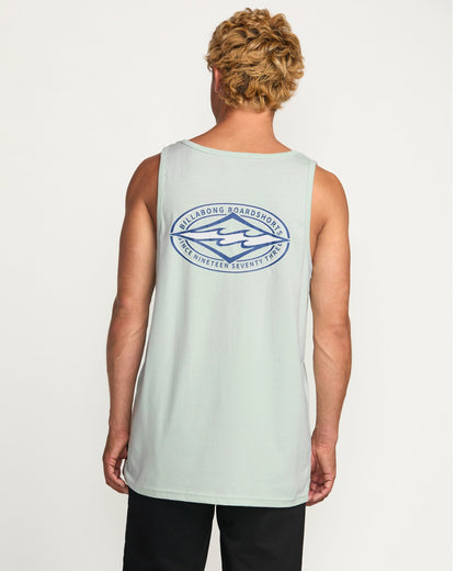 Diamond Vision Premium Tank - Ash Blue | Billabong