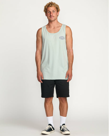Diamond Vision Premium Tank - Ash Blue | Billabong