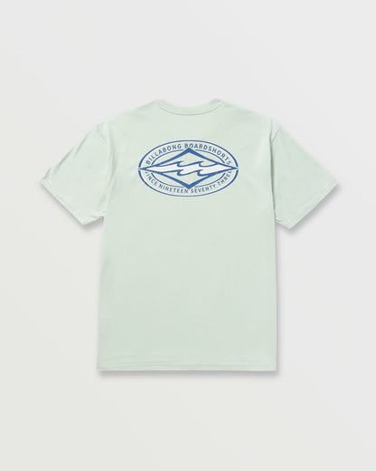 Diamond Vision Regular Tee - Ash Blue | Billabong