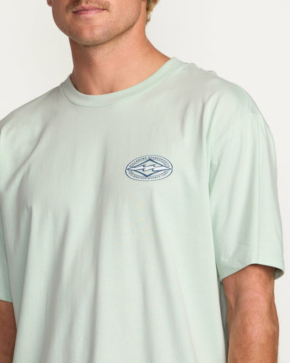 Diamond Vision Regular Tee - Ash Blue | Billabong
