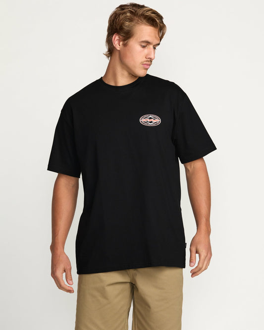 Diamond Vision Regular Tee - Black | Billabong