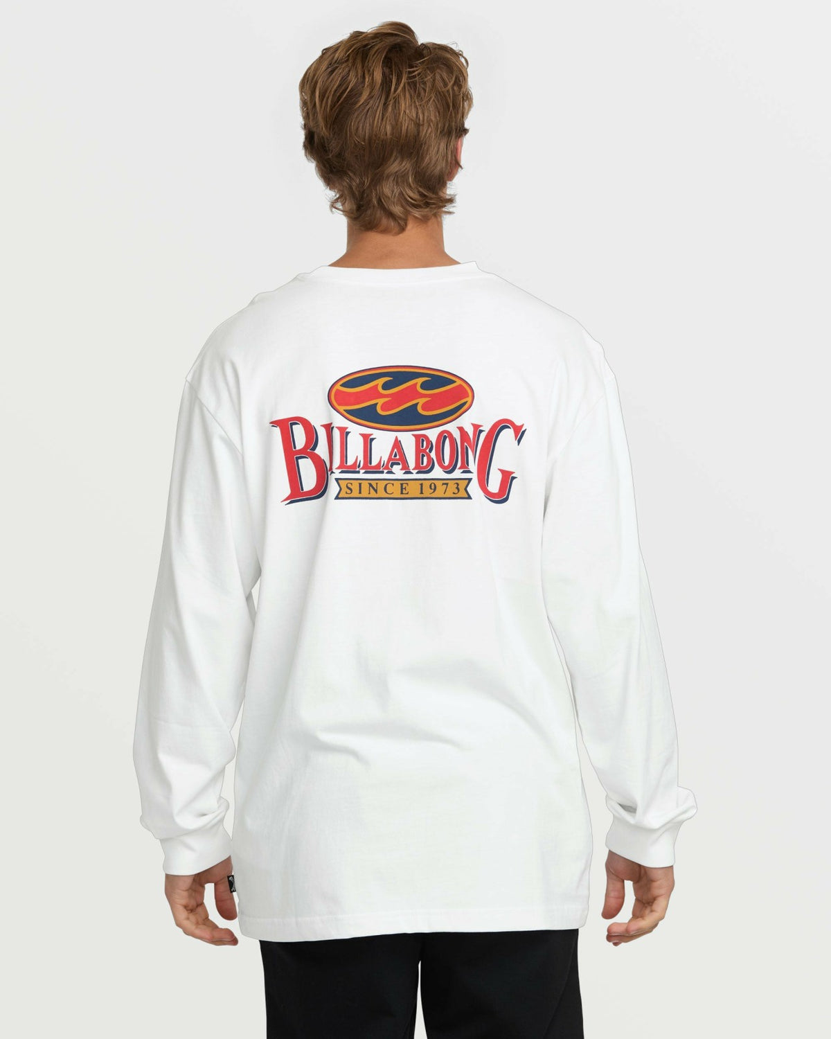 Double Spread OG Long Sleeve Tee - White | Billabong