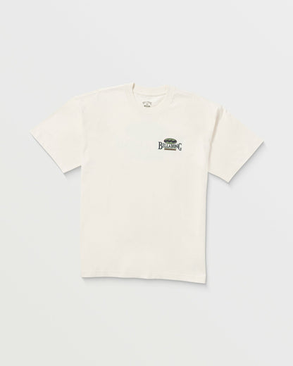 Double Spread OG Tee - Off White | Billabong