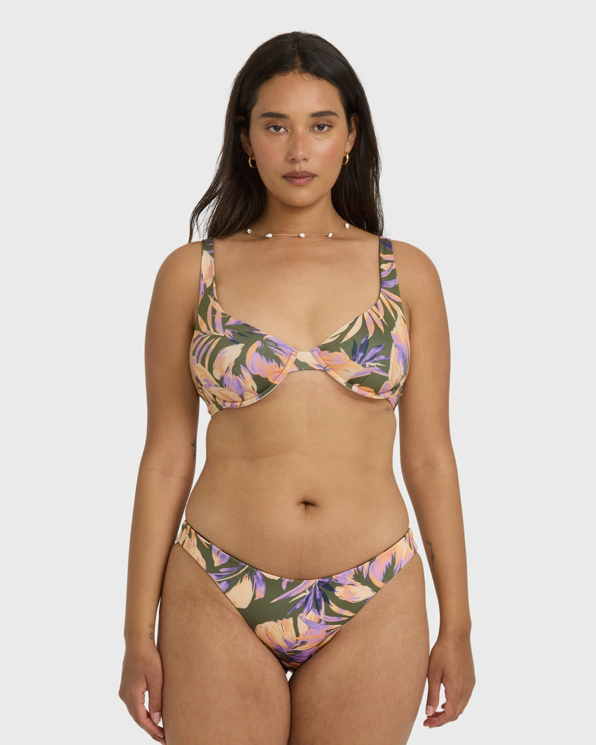 Drifting Coast Reversible Tropic Bikini Bottom - Luv Army | Billabong
