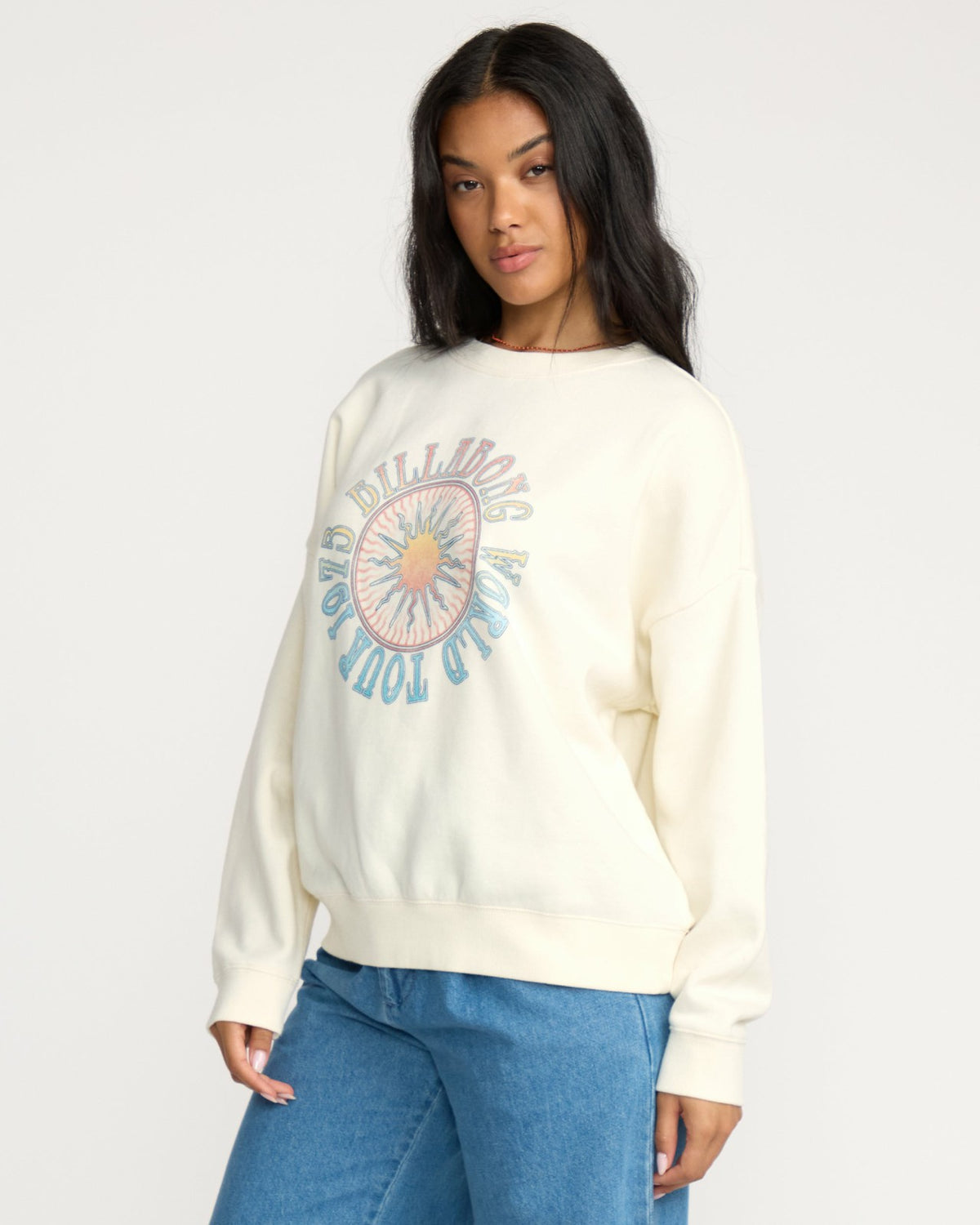 Echo Crewneck Sweatshirt - Salt Crystal | Billabong
