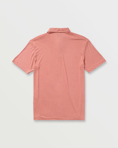 Eclipse Short Sleeve Polo Shirt - Dust Red | Billabong
