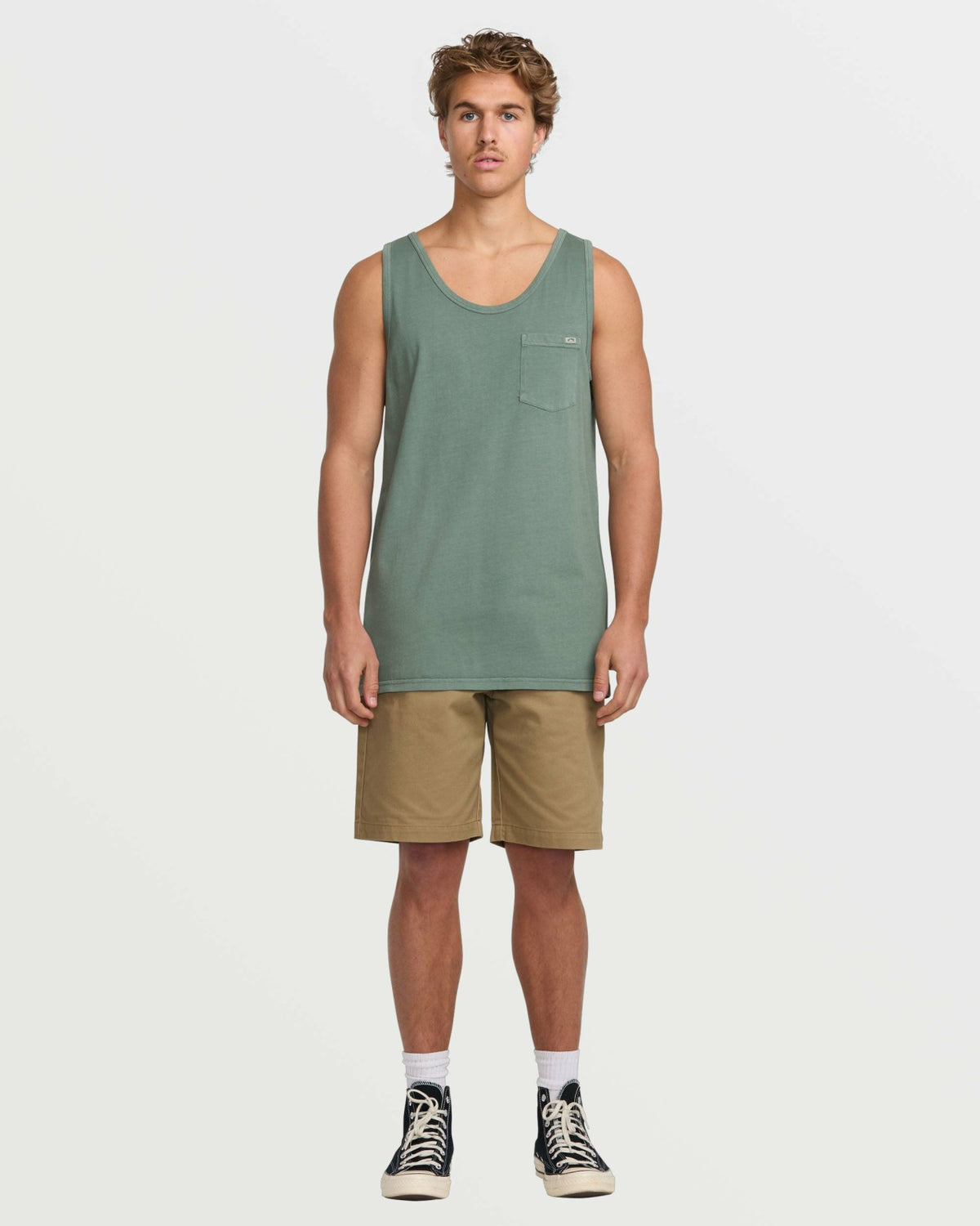 Essential Premium Wave Wash Tank - Dark Slate | Billabong