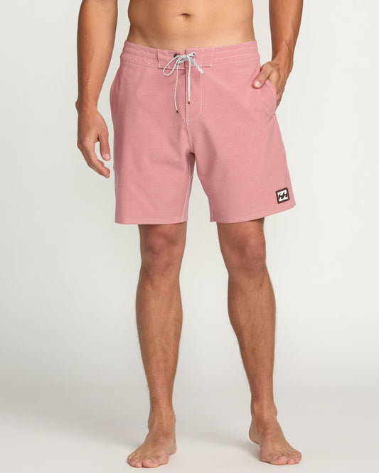 Every Other Day Lo Tide 18" Boardshorts - Dusty Rose | Billabong