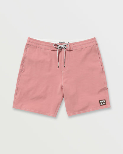 Every Other Day Lo Tide 18" Boardshorts - Dusty Rose | Billabong