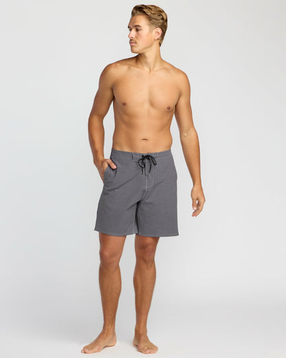 Every Other Day Lo Tide 18" Boardshorts - Gray Violet | Billabong