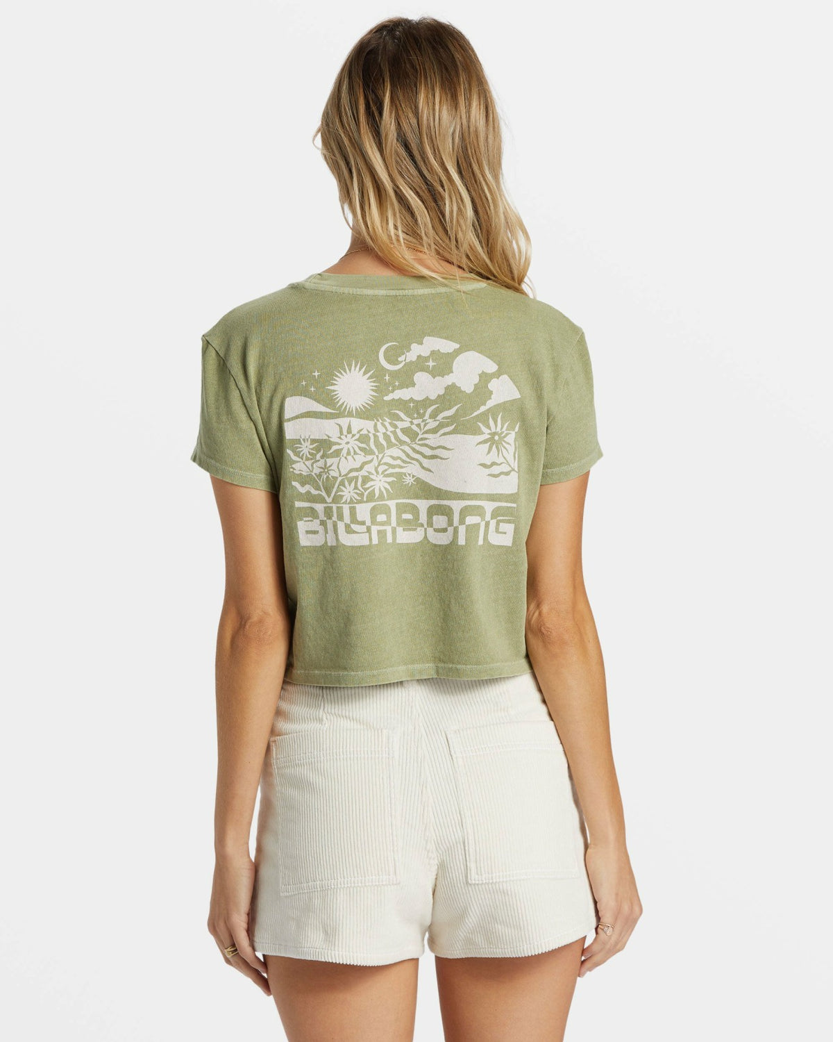 Free Fall Corduroy Shorts - White Cap | Billabong