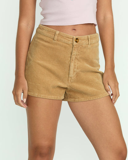 Free Fall Corduroy Shorts - Khaki | Billabong